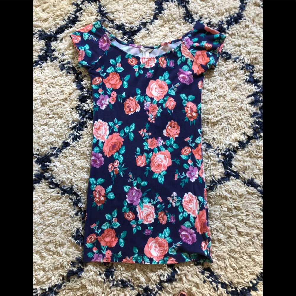 Floral min dress